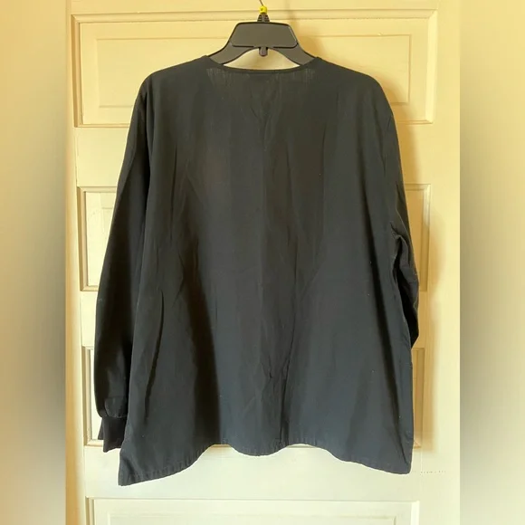 WOMENS CHEROKEE SNAP FRONT WARM UP JACKET - Picture 2 of 2